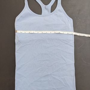 Ebb to Street Tank in Blue Linen